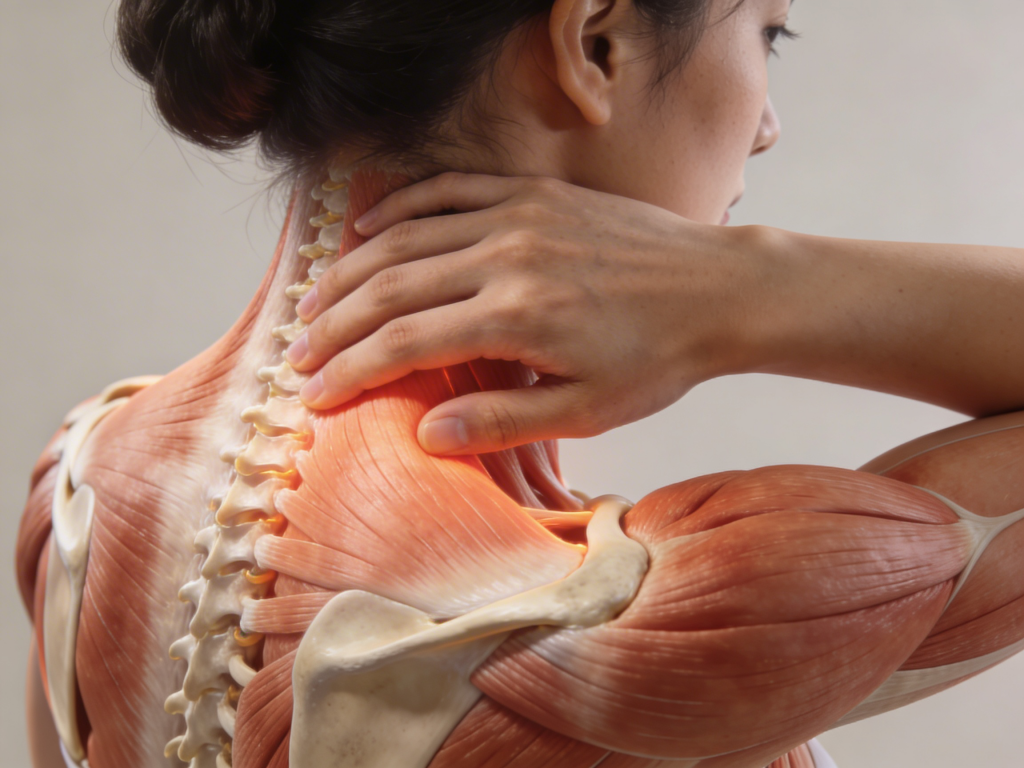 làm việc tại nhà mỏi cổ vai lưng dưỡng sinh