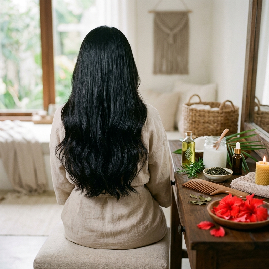 Chăm sóc tóc và da đầu khỏe mạnh từ thảo dược tự nhiên HG Mộc Bản