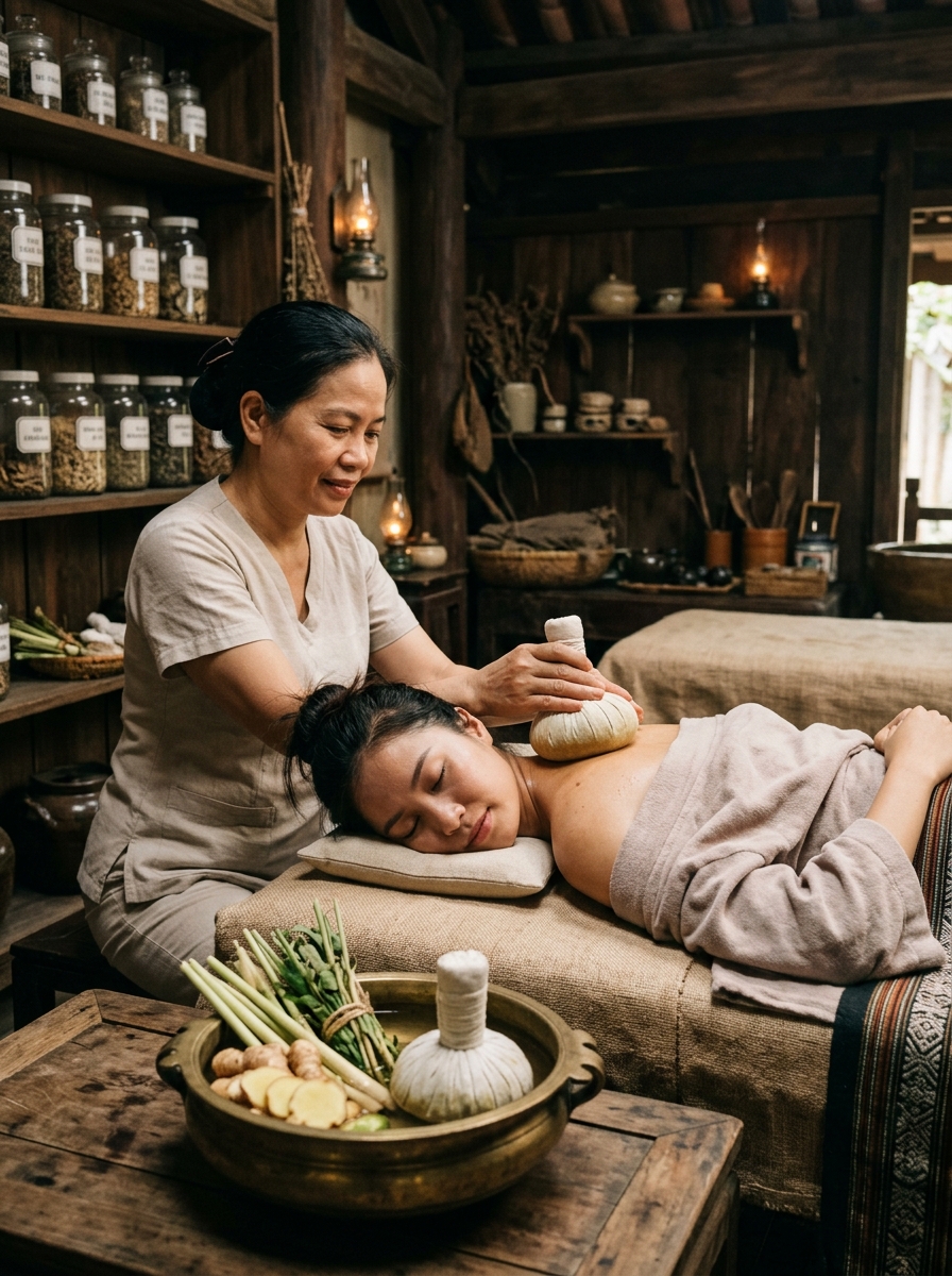 Thảo mộc tự nhiên chăm sóc sức khỏe tại HG Mộc Bản